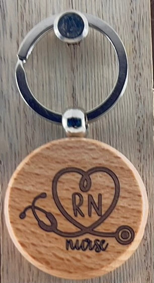 Nurse - RN keychain